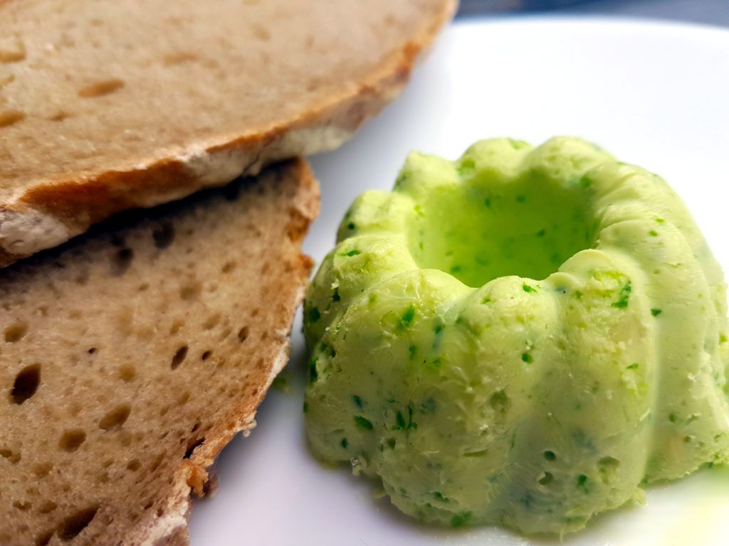 schnelle vegane Bärlauch Butter/ Bärlauch Margarine zum Grillen oder auf's Brot